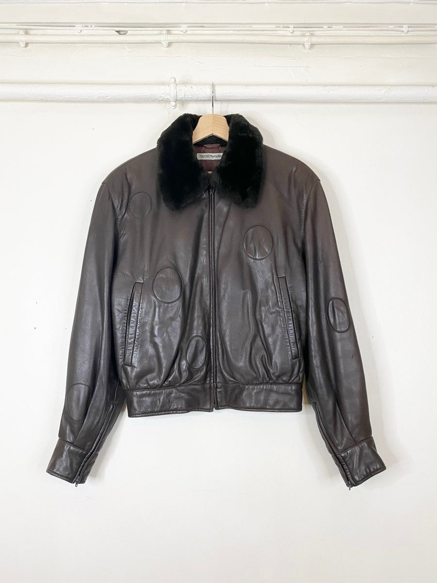 90s Emporio Armani】corduroy boa jacket 【公式通販】