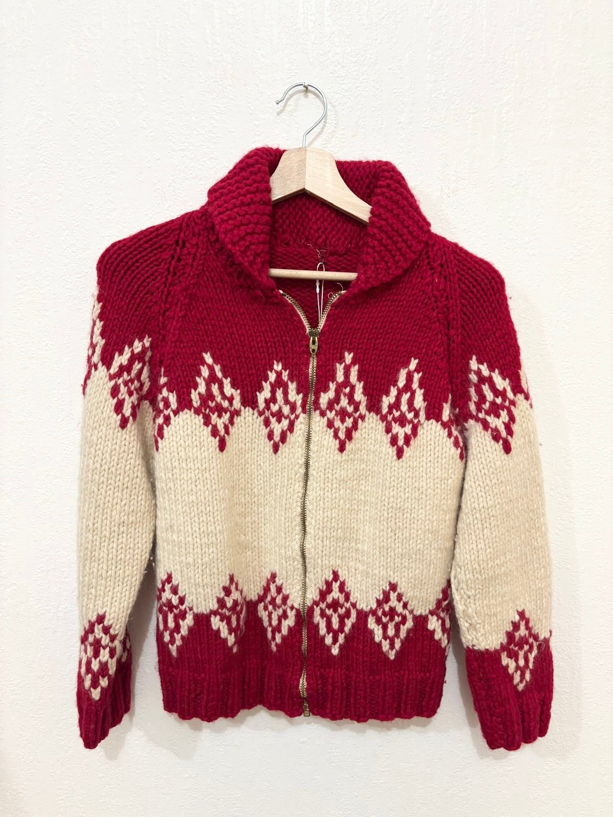 60s Cowichan sweater (Xs)