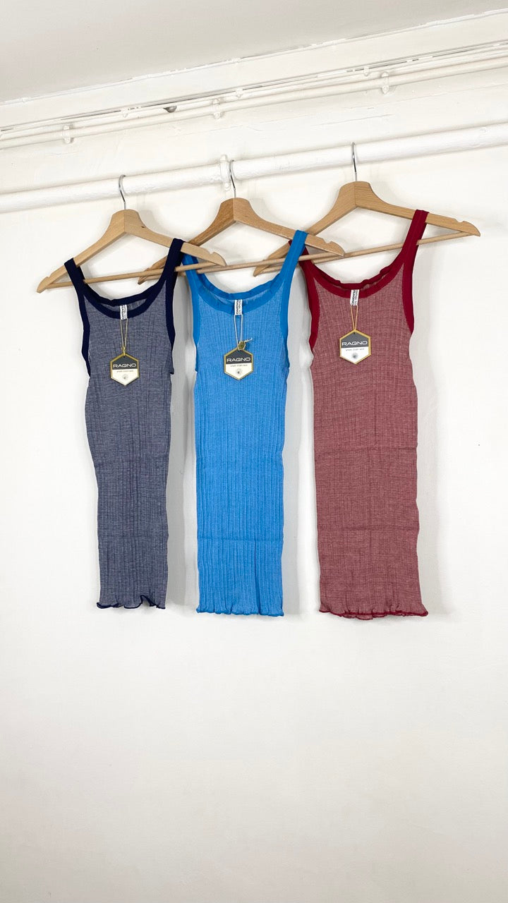 Rib tank top Ragno