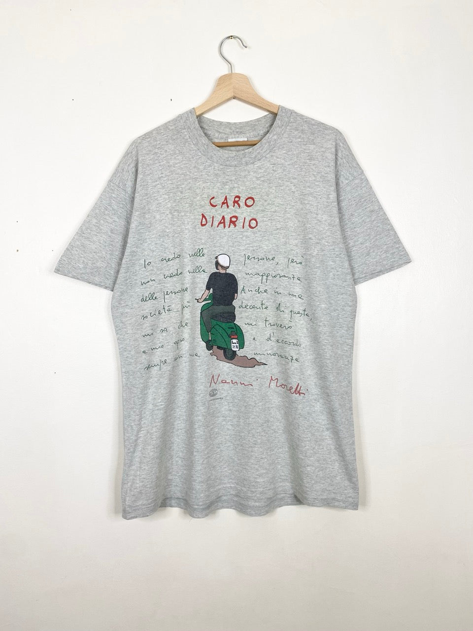 1993 movie t-shirt Caro Diario by Nanni Moretti (L)