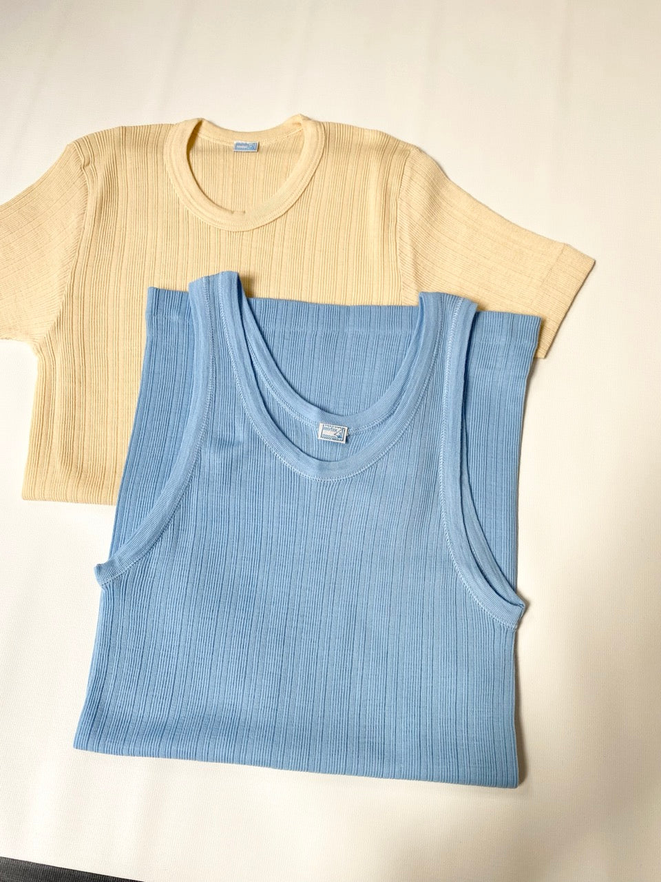 70s Mirtex  italian rib tank top (S)