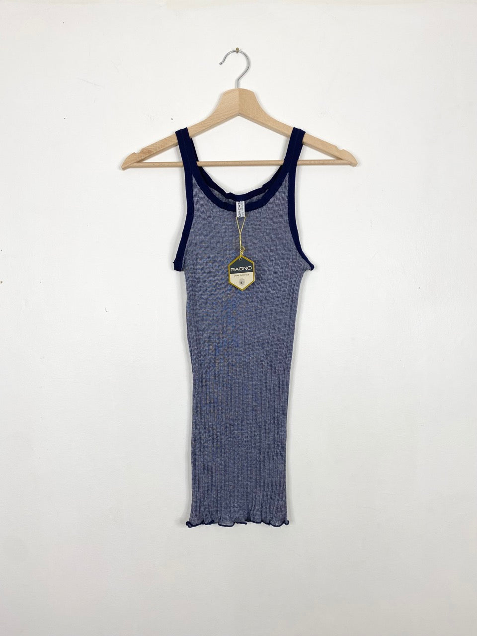 Rib tank top Ragno