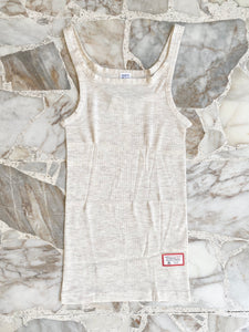80s RAGNO wool tank top (L)
