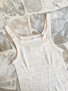 80s RAGNO wool tank top (L)
