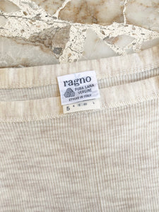 80s RAGNO wool tank top (L)