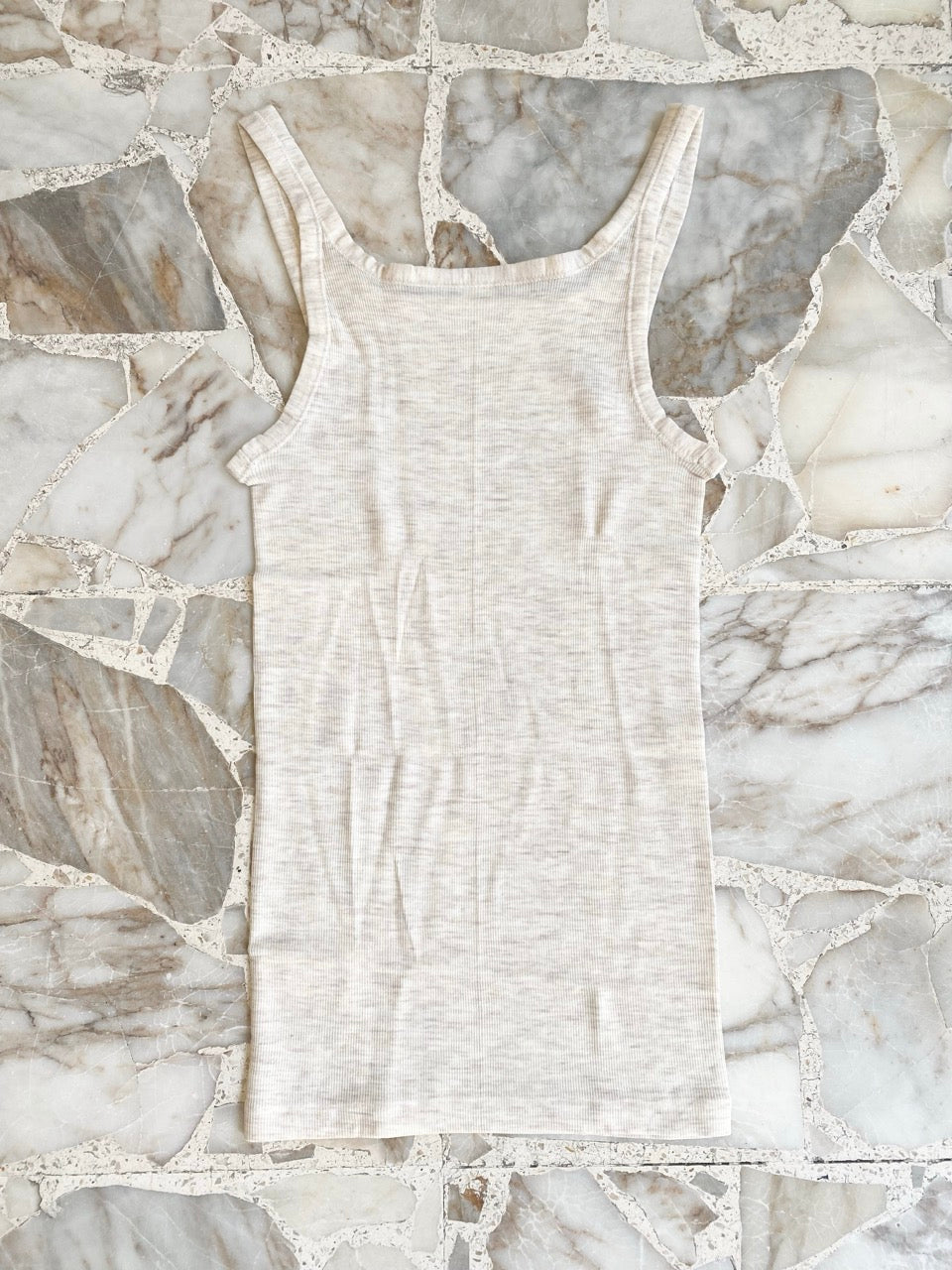 80s RAGNO wool tank top (L)