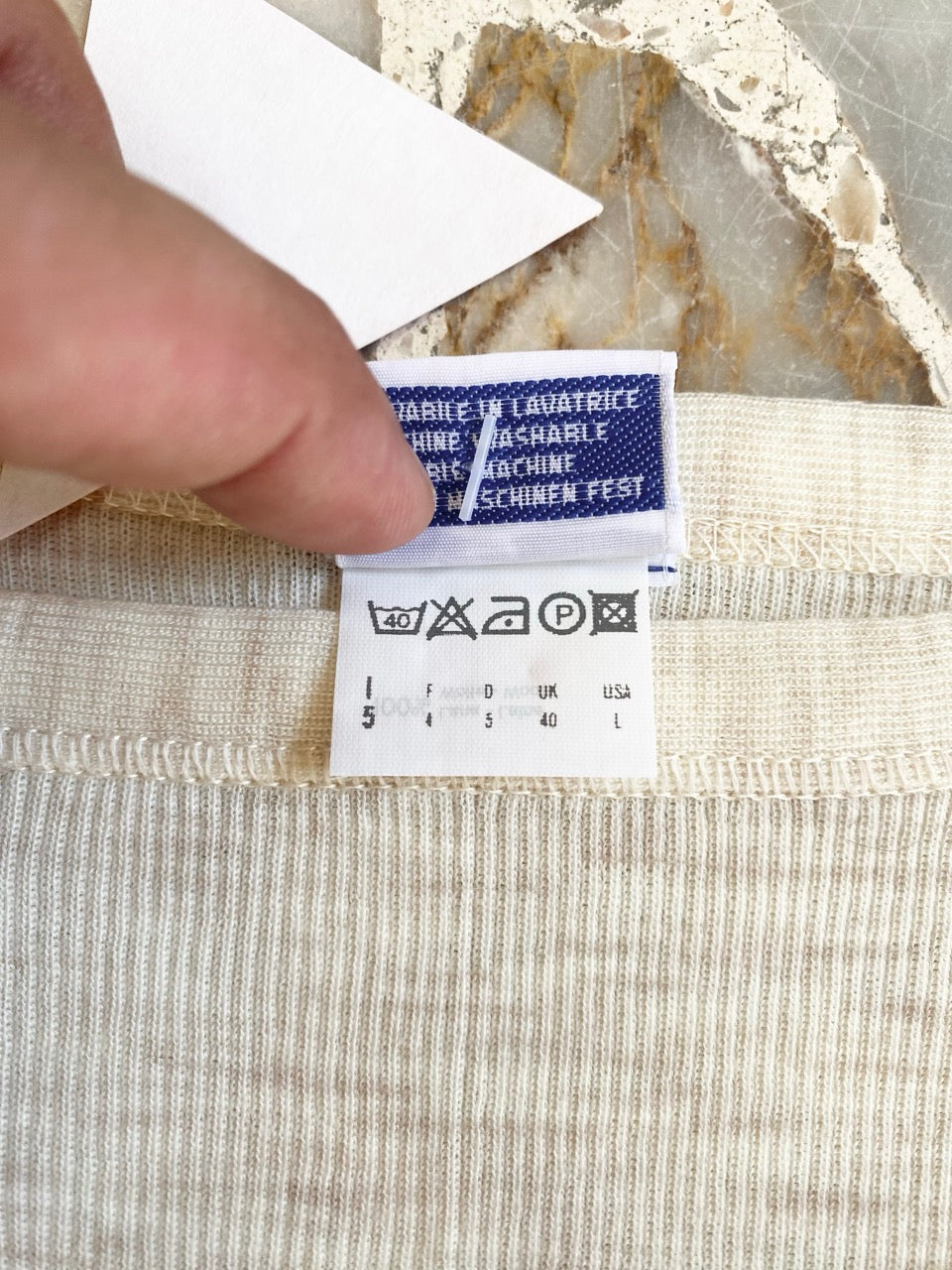 80s RAGNO wool tank top (M and L)