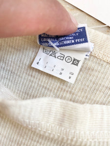 80s RAGNO wool tank top (M and L)