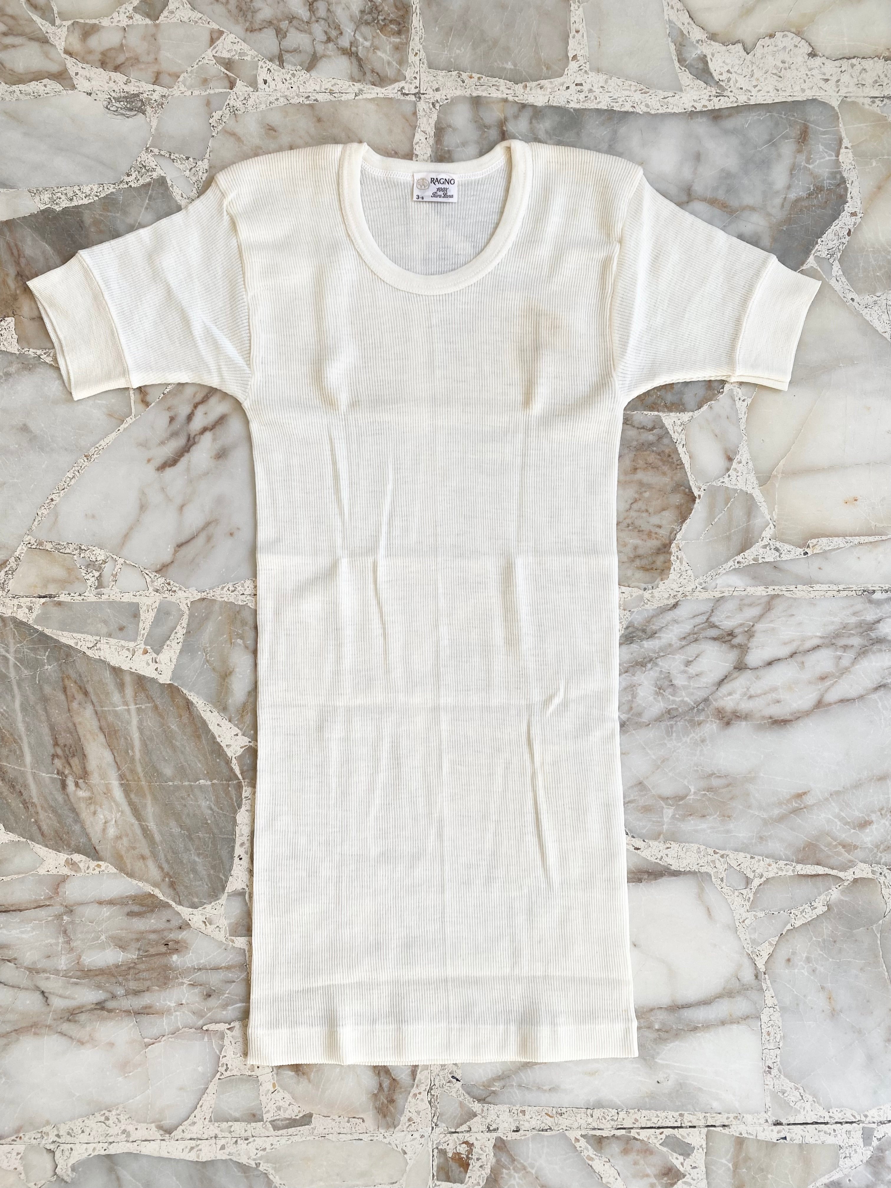 70s RAGNO wool t-shirt (S)