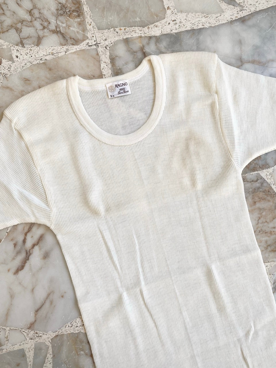 70s RAGNO wool t-shirt (S)