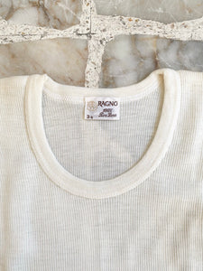 70s RAGNO wool t-shirt (S)