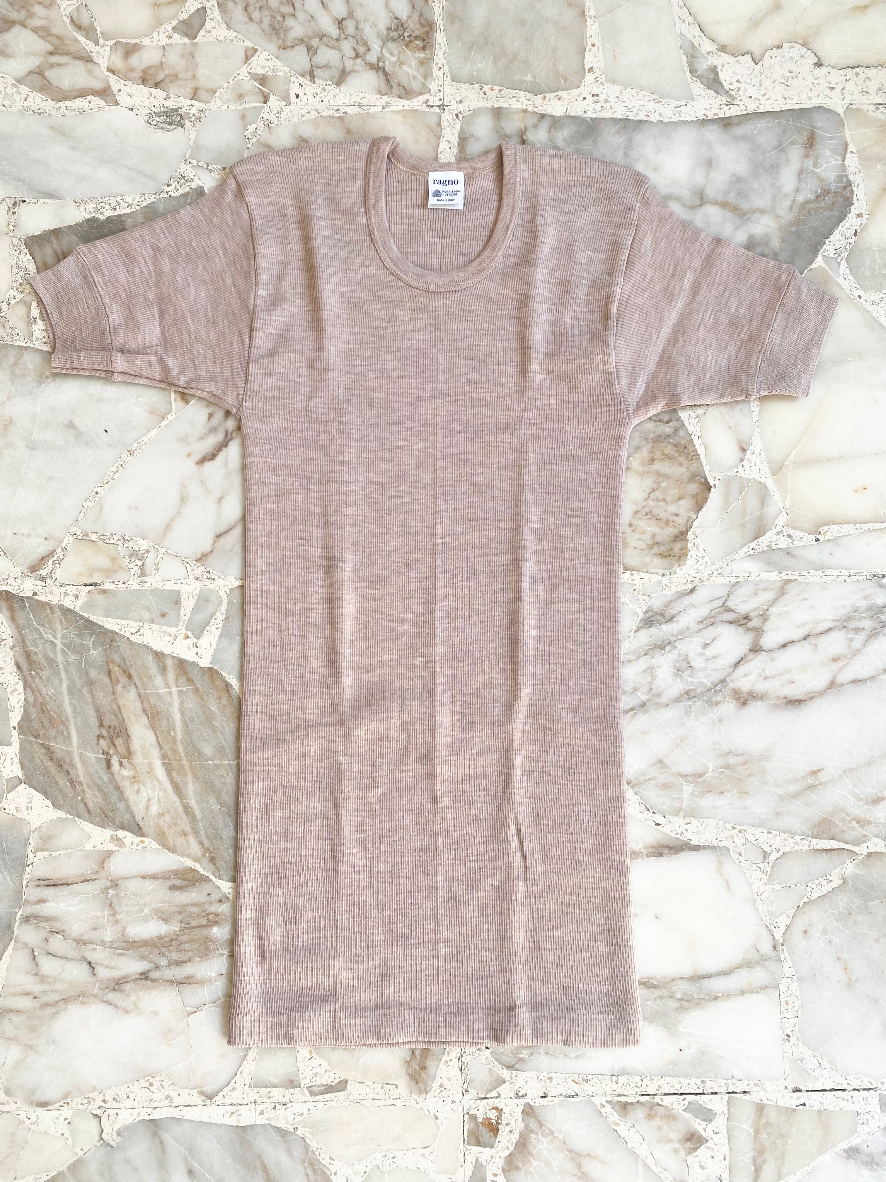 70s RAGNO wool t-shirt (M)