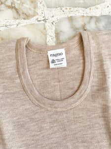 70s RAGNO wool t-shirt (M)