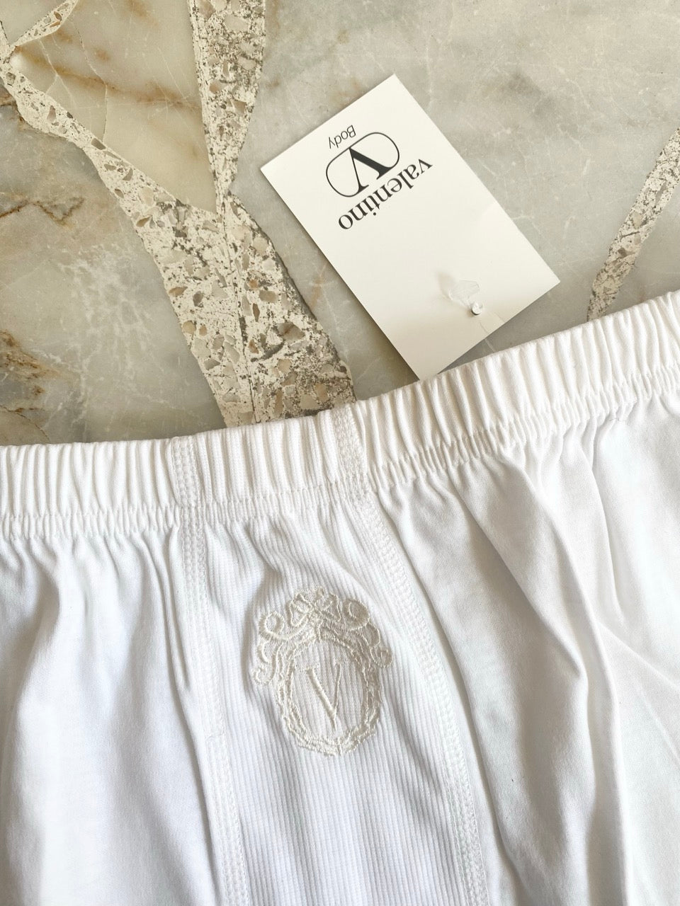 70s VALENTINO t-shirt and underwear set (L)