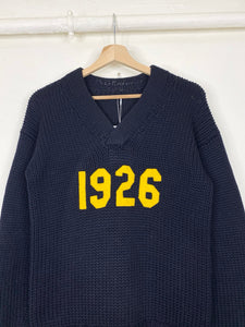 1920s A.G. Spalding Bros graduation wool knit sweater (S-M)