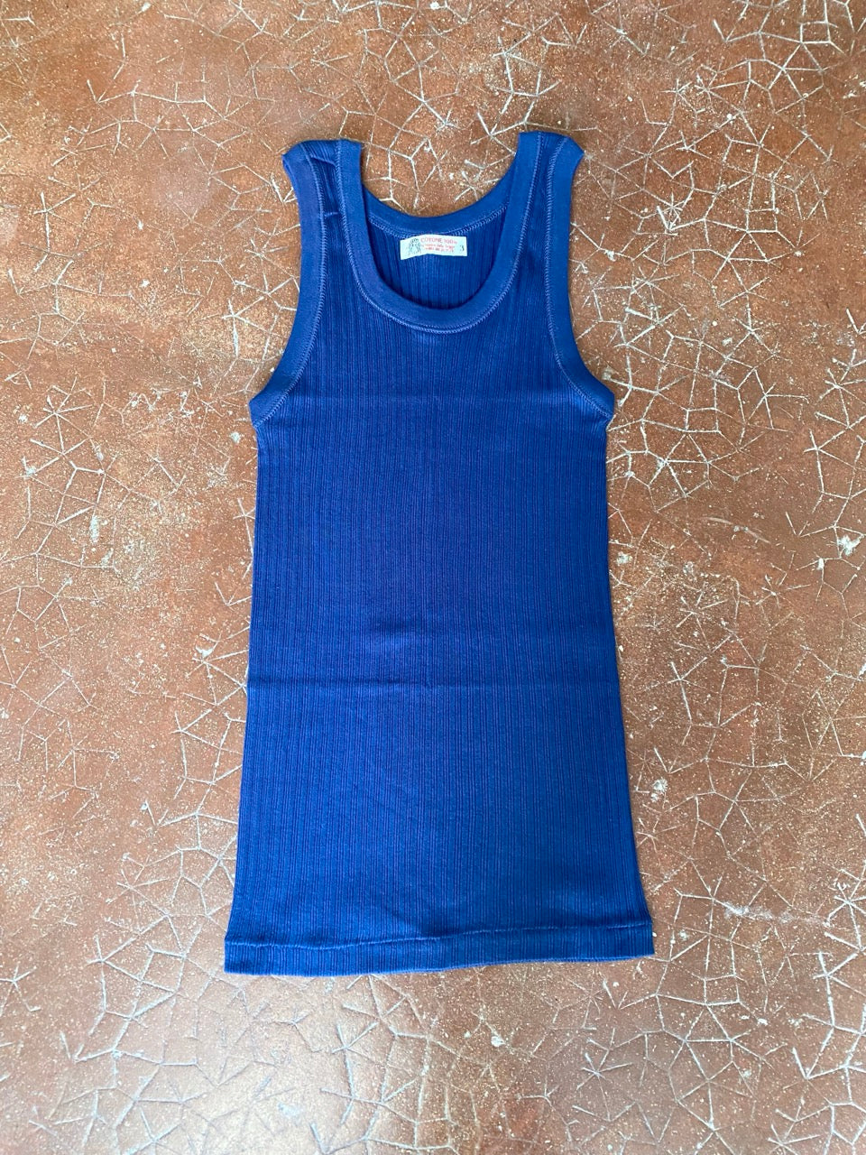 70s rib tank top (S)