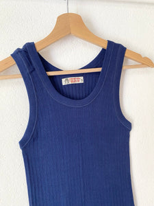 70s rib tank top (S)