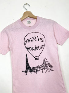 70s Paris Bonjour souvenir t-shirt (S)