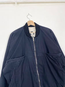 80s Calugi e Giannelli reversible quilted bomber (M/L)