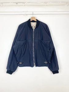 80s Calugi e Giannelli reversible quilted bomber (M/L)