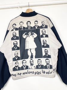 80s Calugi e Giannelli reversible quilted bomber (M/L)