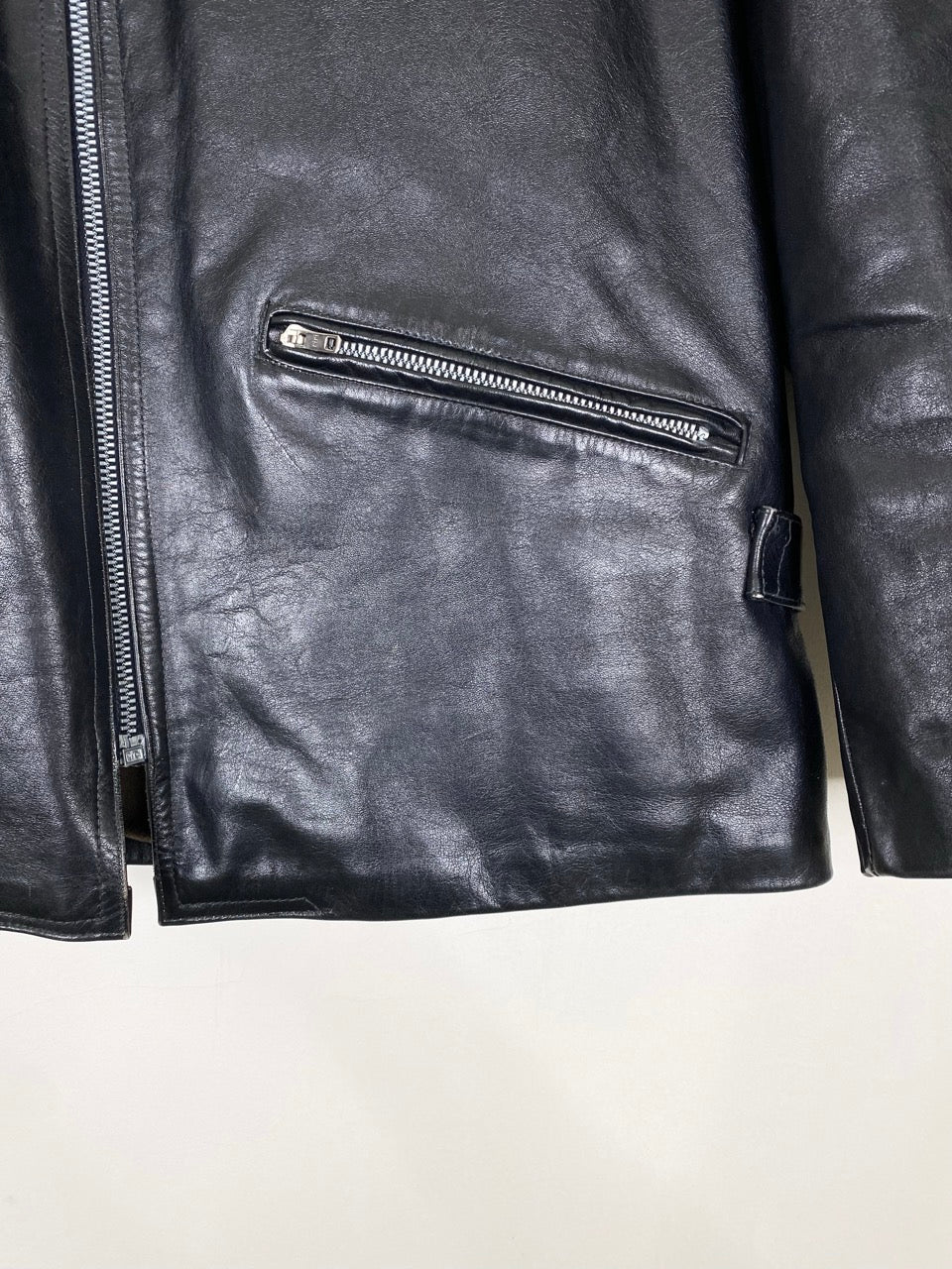 50s Italian leather jacket (S)