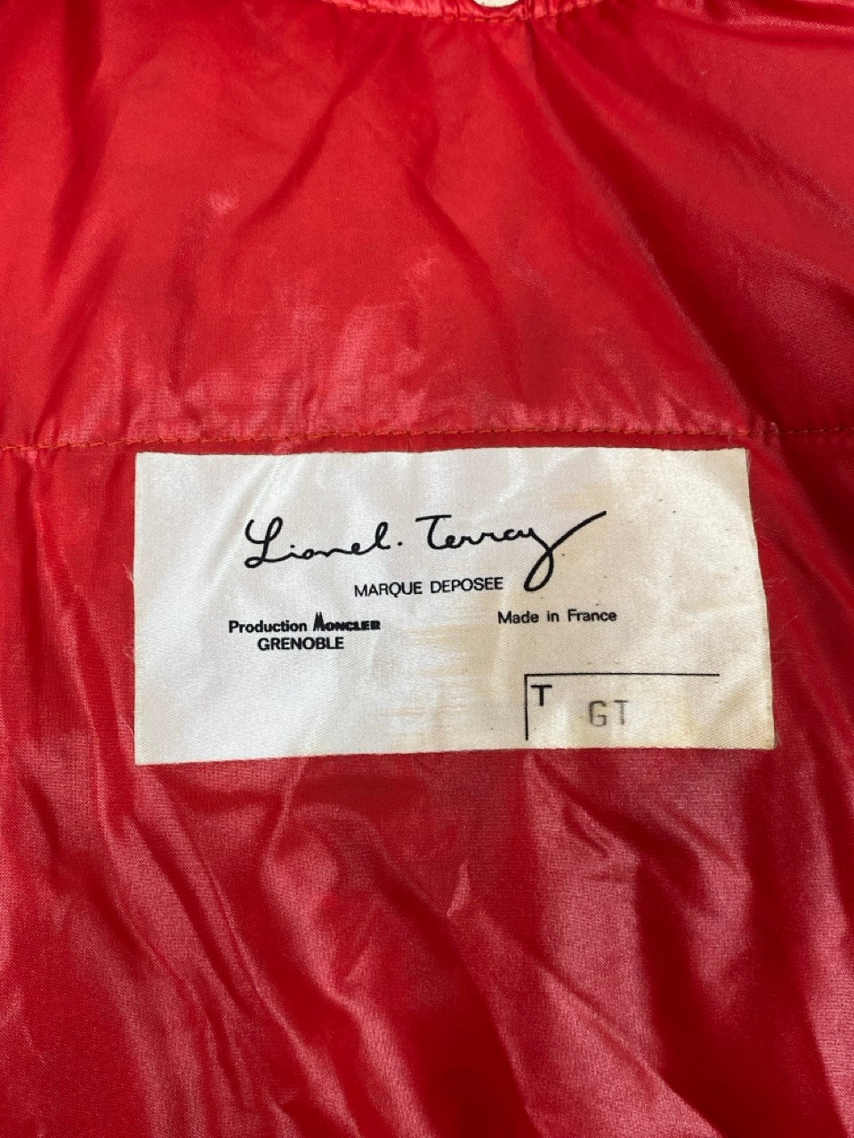 50-60s NEW deadstock Moncler by Lionel Terray Mountaineering down jacket (L)