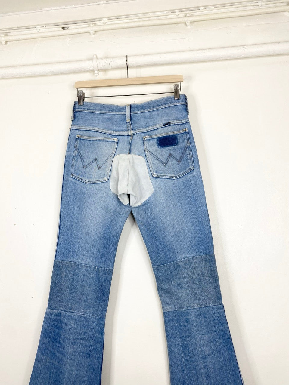 70s repaired Wrangler flared pants (W30)