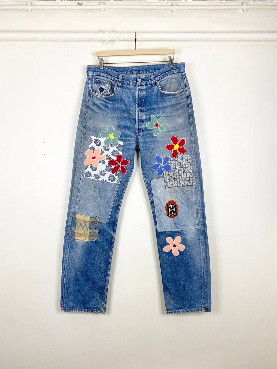 90s repaired custom Levi's 501