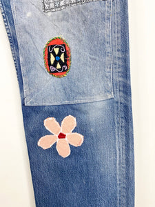 90s repaired custom Levi's 501