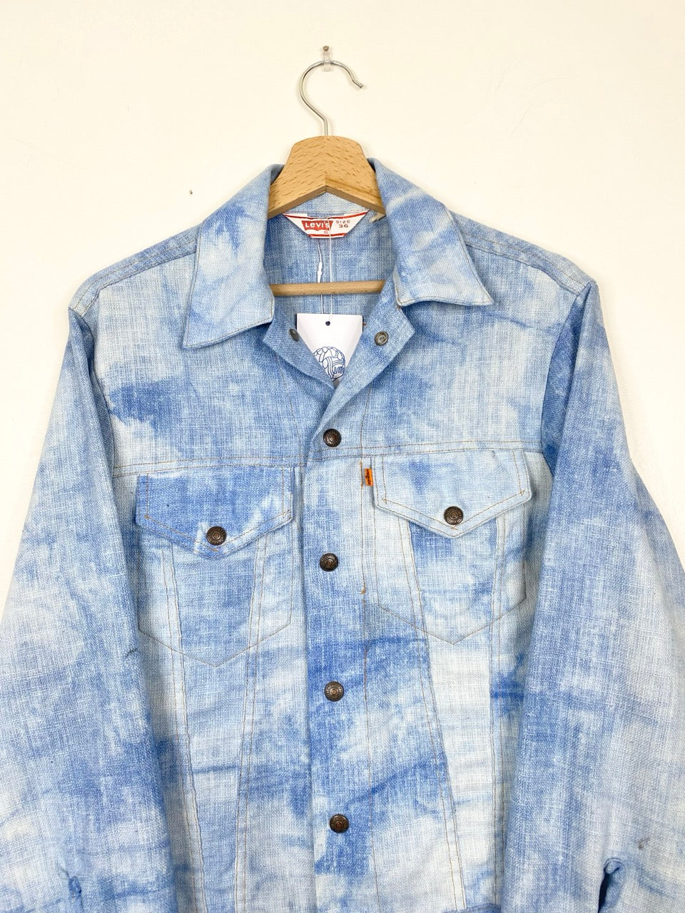 70s Levi's linen trucker jacket (S)