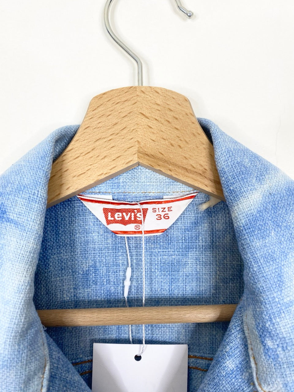 70s Levi's linen trucker jacket (S)