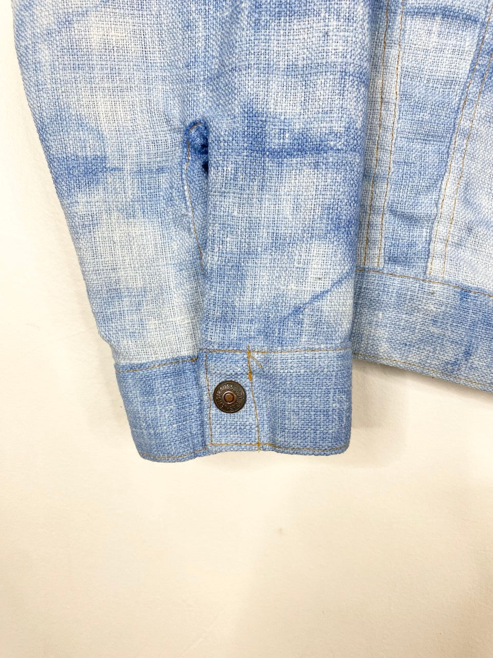 70s Levi's linen trucker jacket (S)