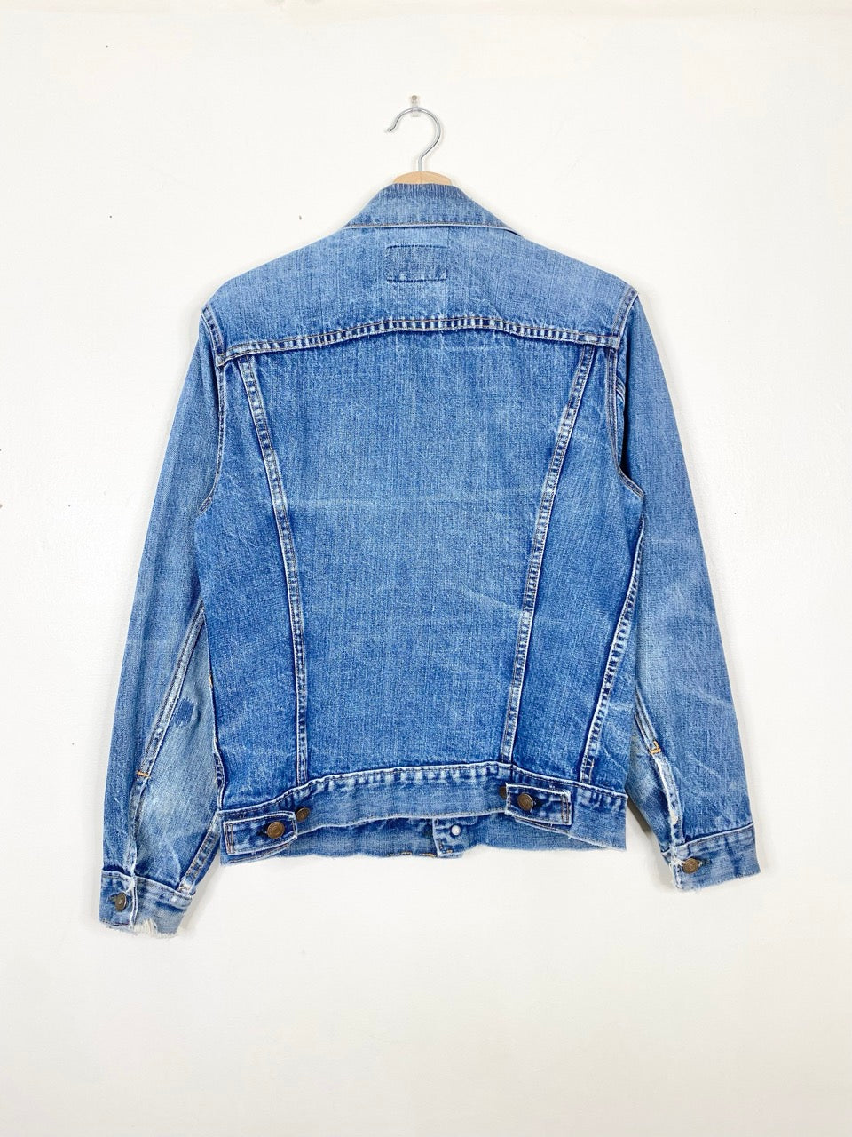 60s repaired Levi's Big E trucker jacket (S)