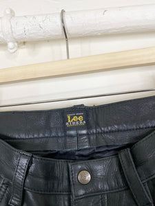 90s Lee Riders leather pants (W34)