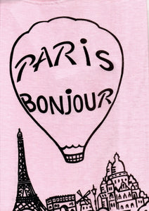 70s Paris Bonjour souvenir t-shirt (S)