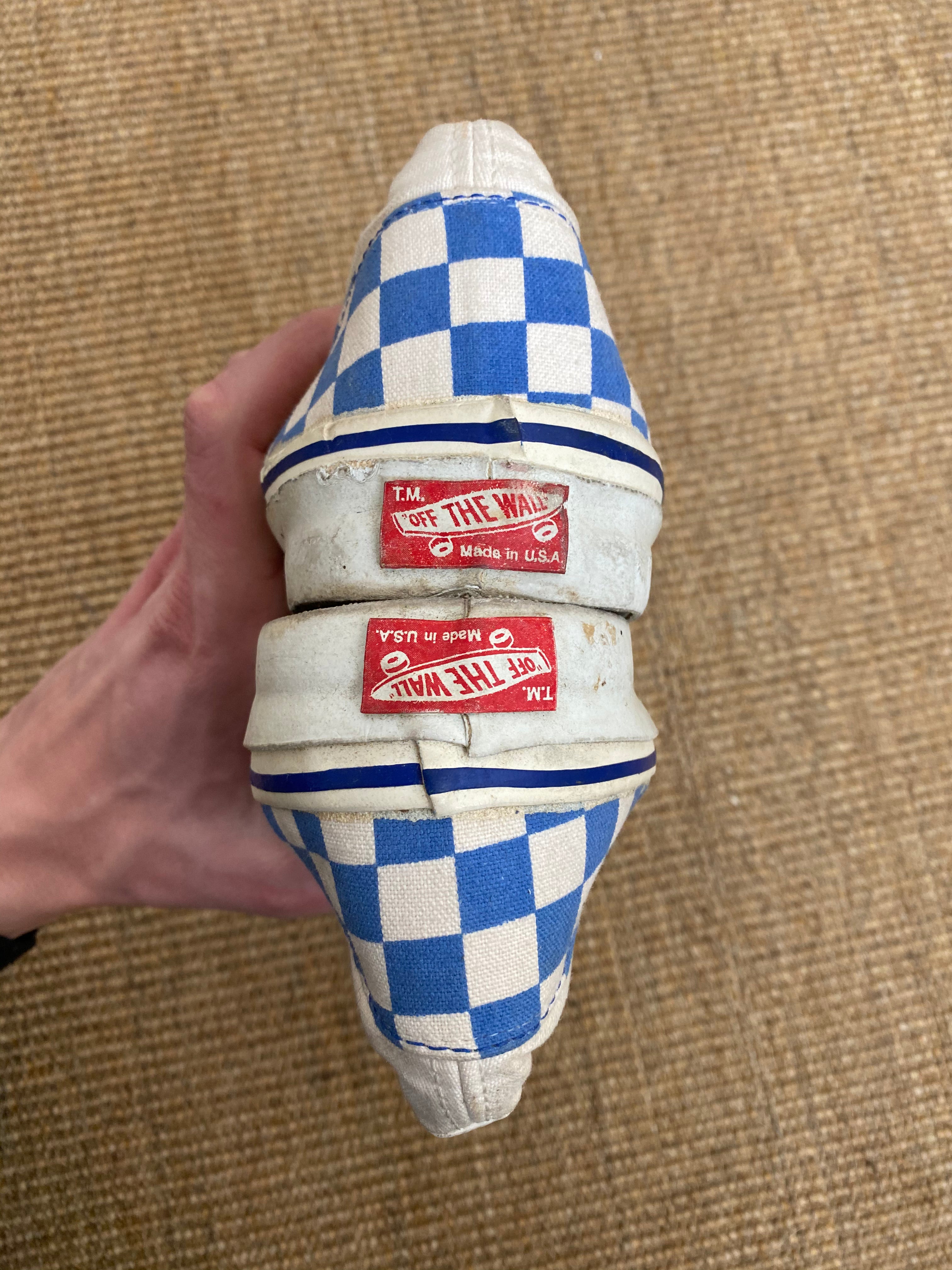 80S Vans Slip On Made in Usa - 13us