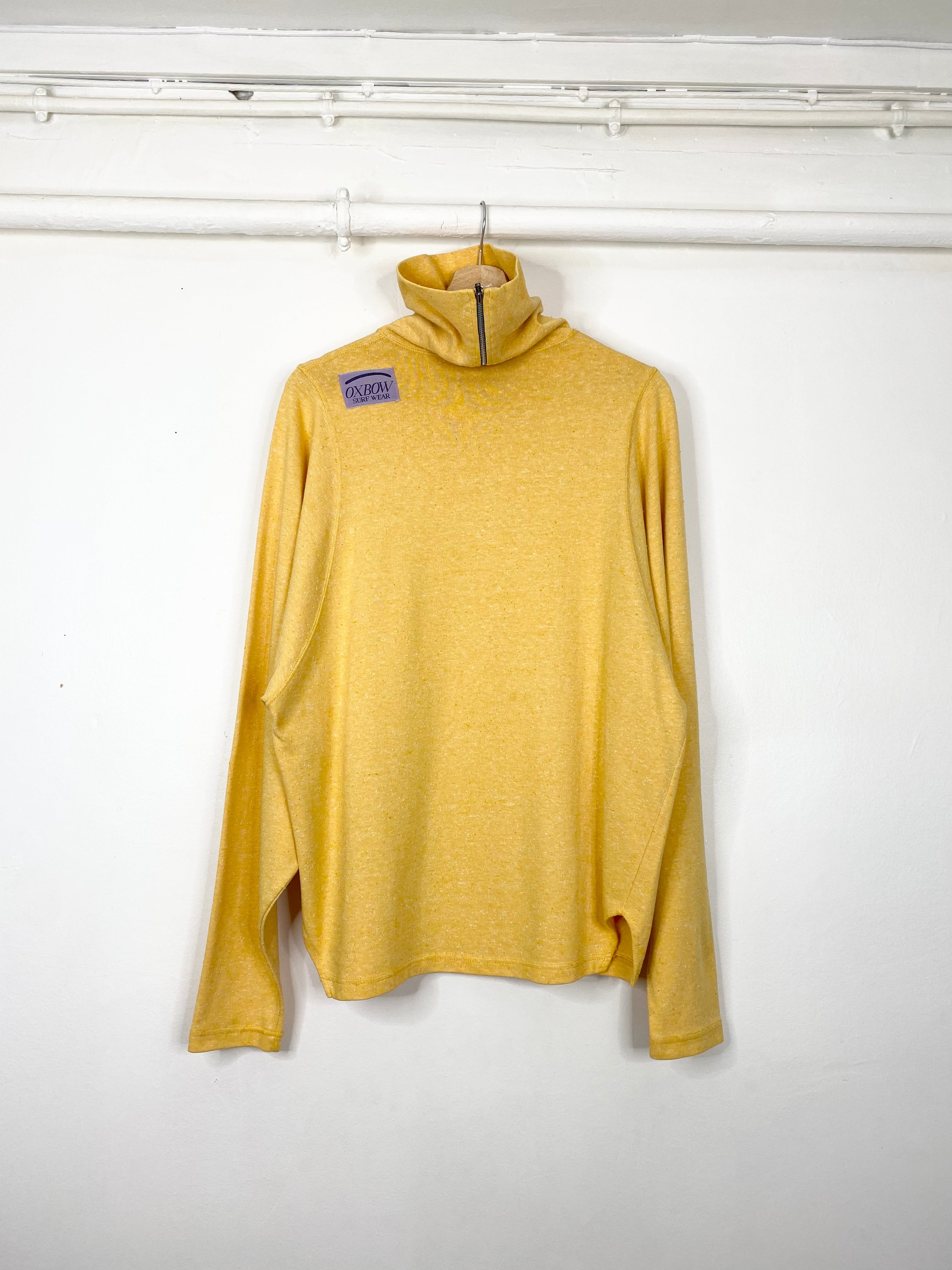 80s Oxbow turtle neck light sweatshirt