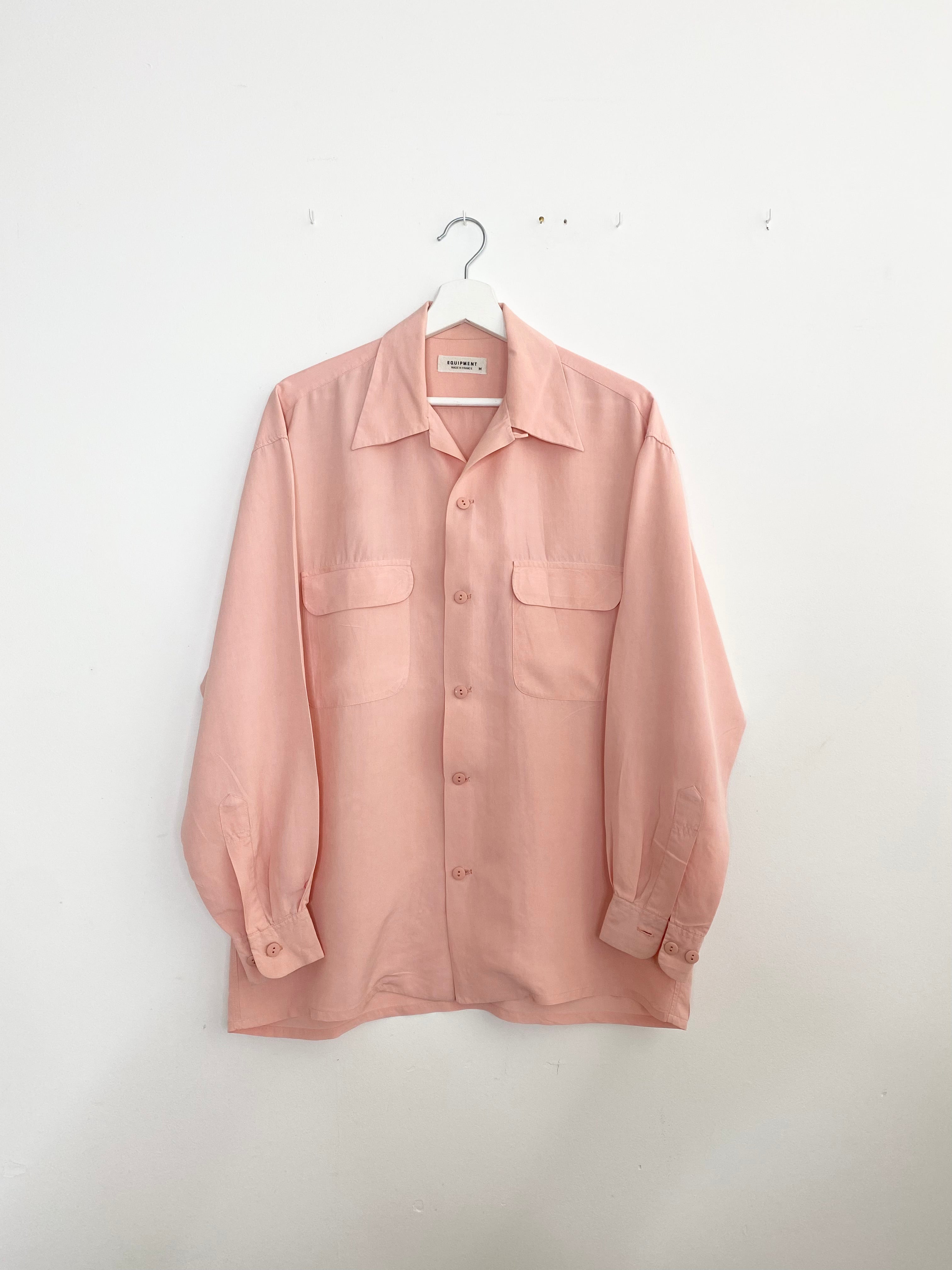 90s Equipment Silk Shirt - M