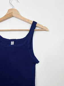 Rib tank top Ragno