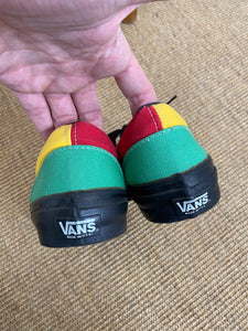 90s Rasta Vans Era Made in Usa - 9,5us