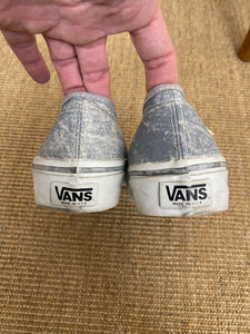 90s Grey Vans Authentic Made in Usa - 7us