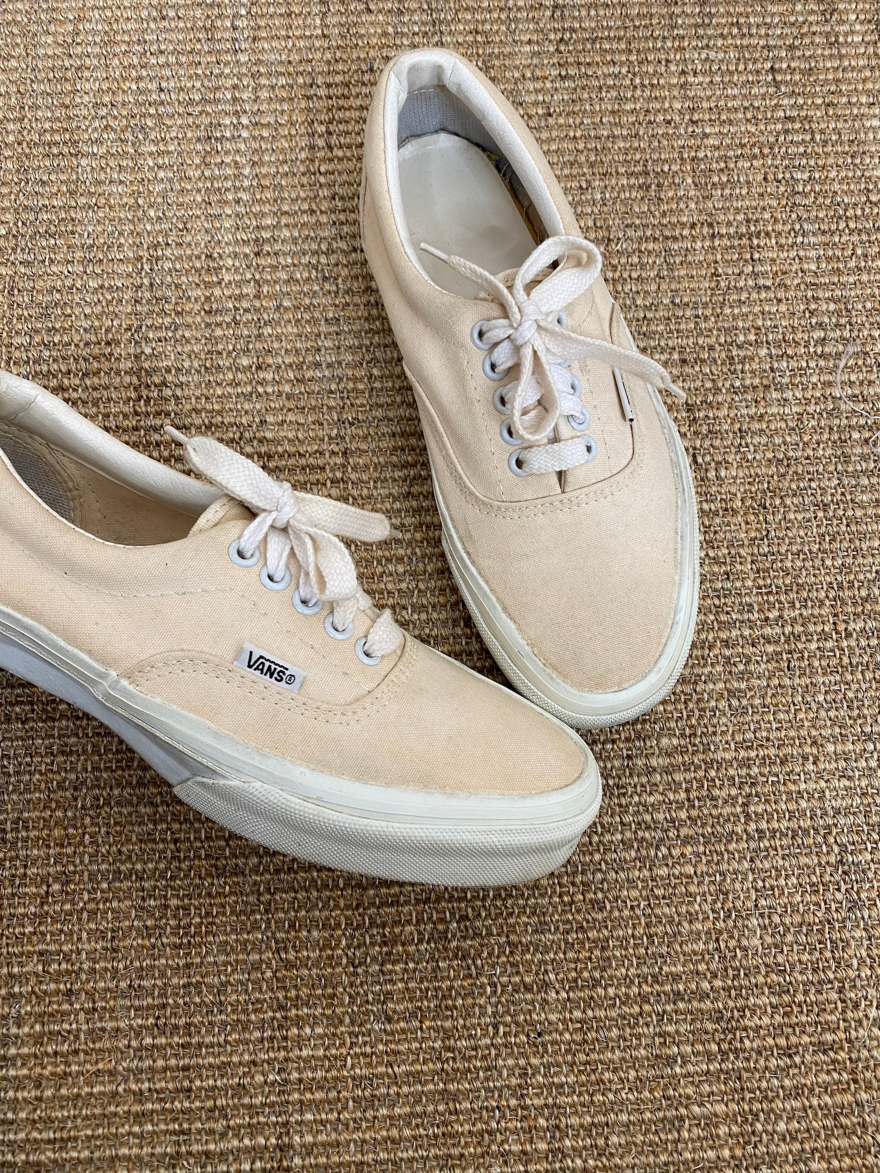 Beige vans era Clearance